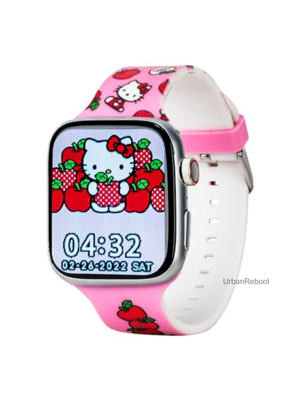 Hello Kitty Smart Watch for Girls Interactive Touchscreen Camera Music Fitness